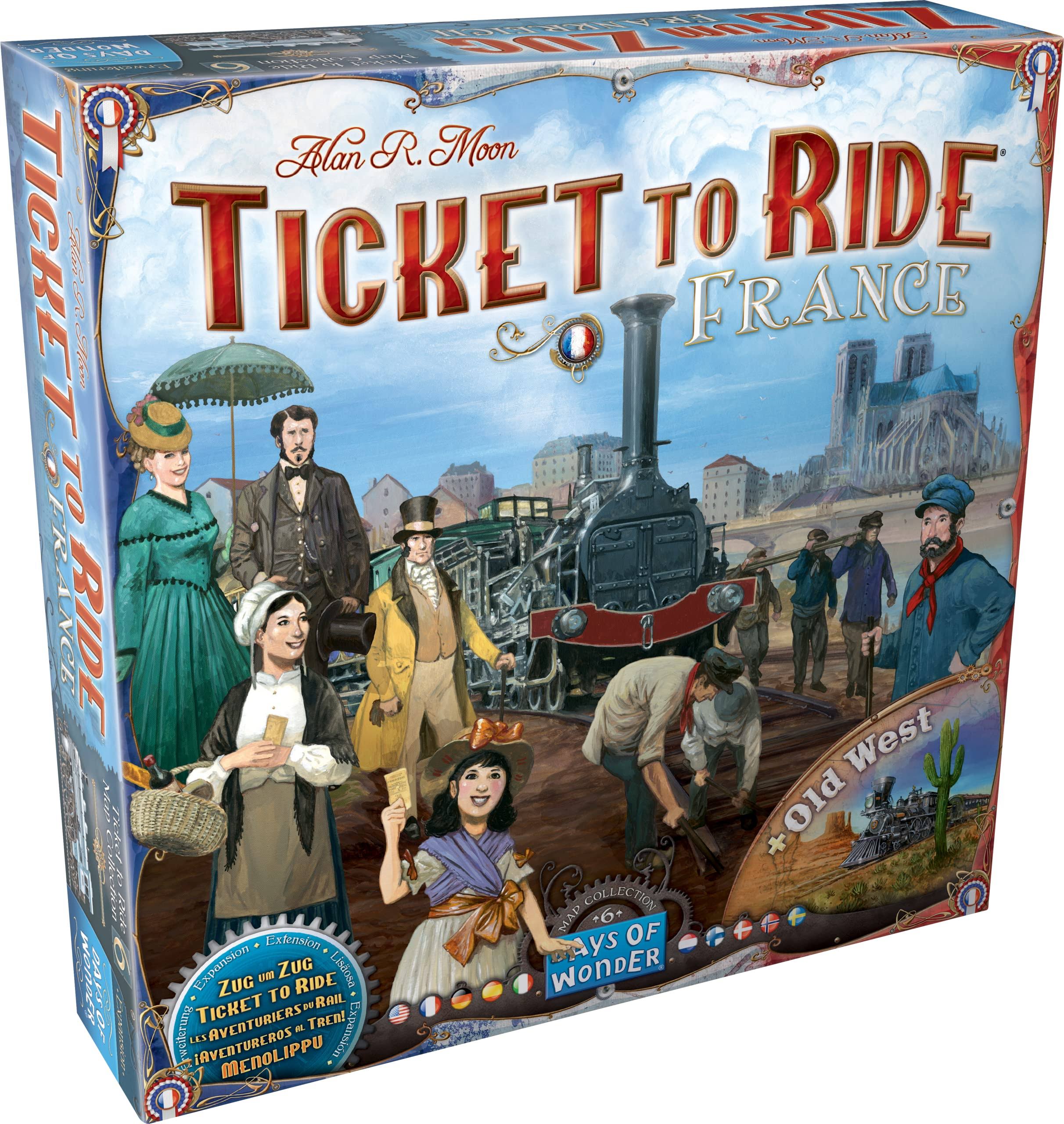 Ticket to Ride France Board Game