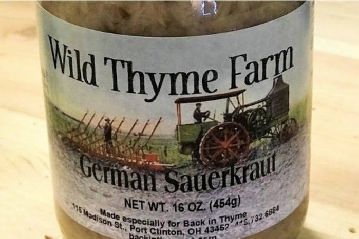 Wild Thyme Farm German Sauerkraut - 16 Ounces - The Store: Holladay - Delivered by Mercato