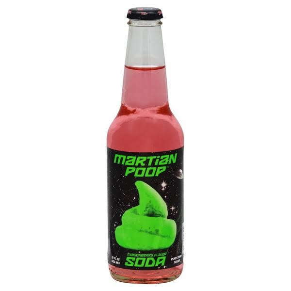 Martian Poop Marionberry Soda - 12 fl oz bottle