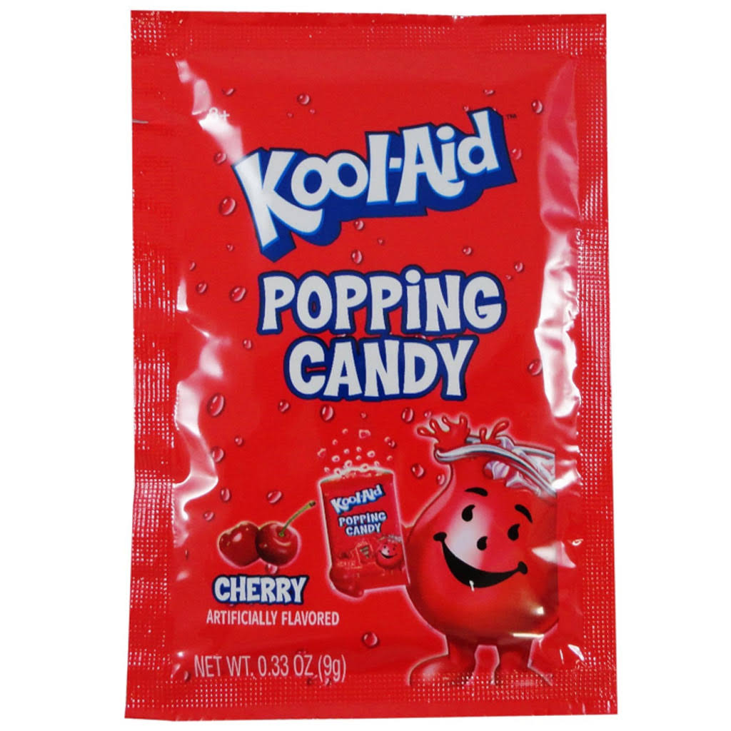 Kool Aid Popping Candy Pouch Cherry (9g)