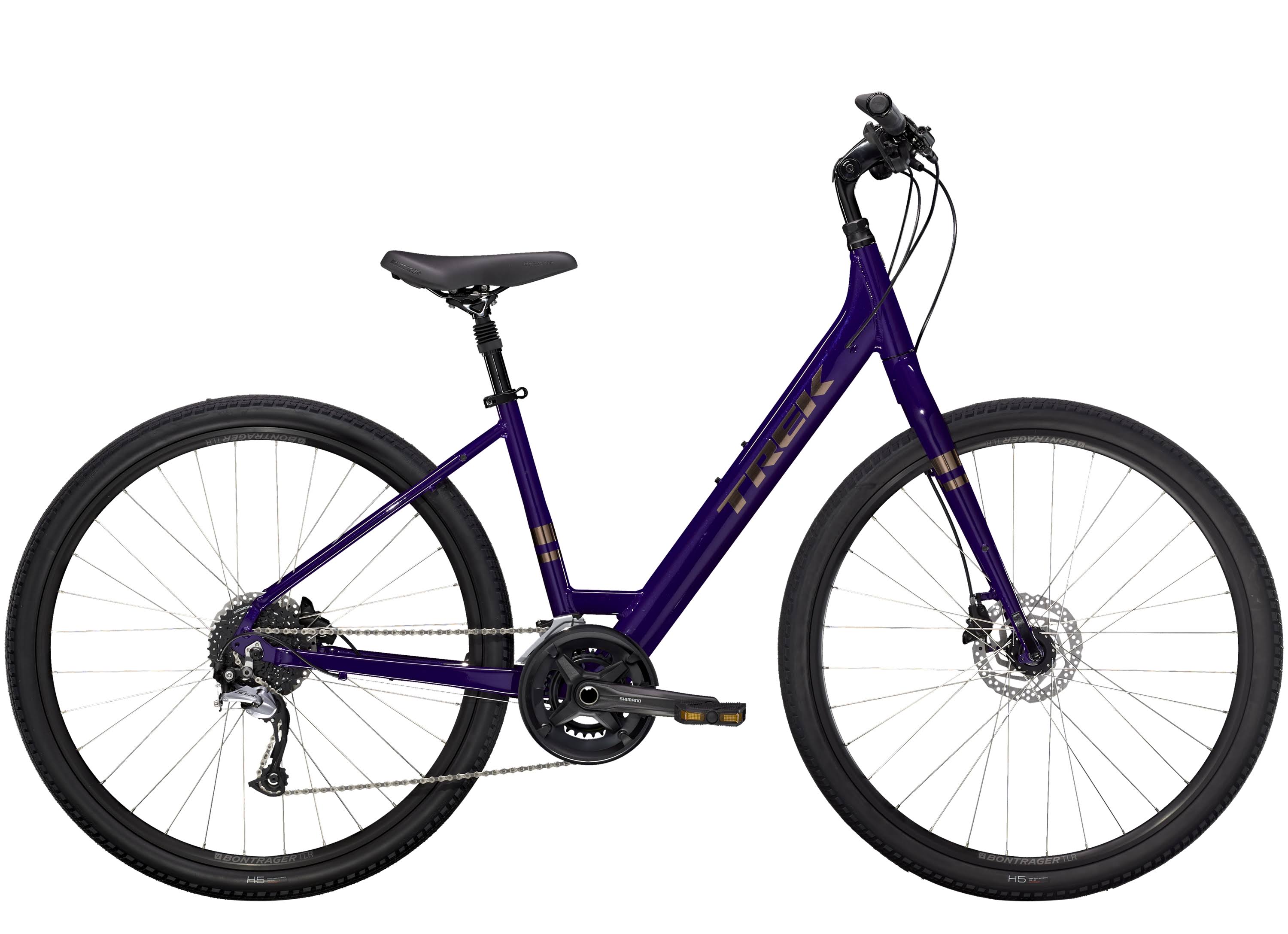 Trek Verve 3 Disc Lowstep - Purple Abyss - Small