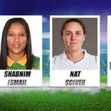 Shabnim, Marizanne, Nat nominated for ICC's Player of the Month for June 2022