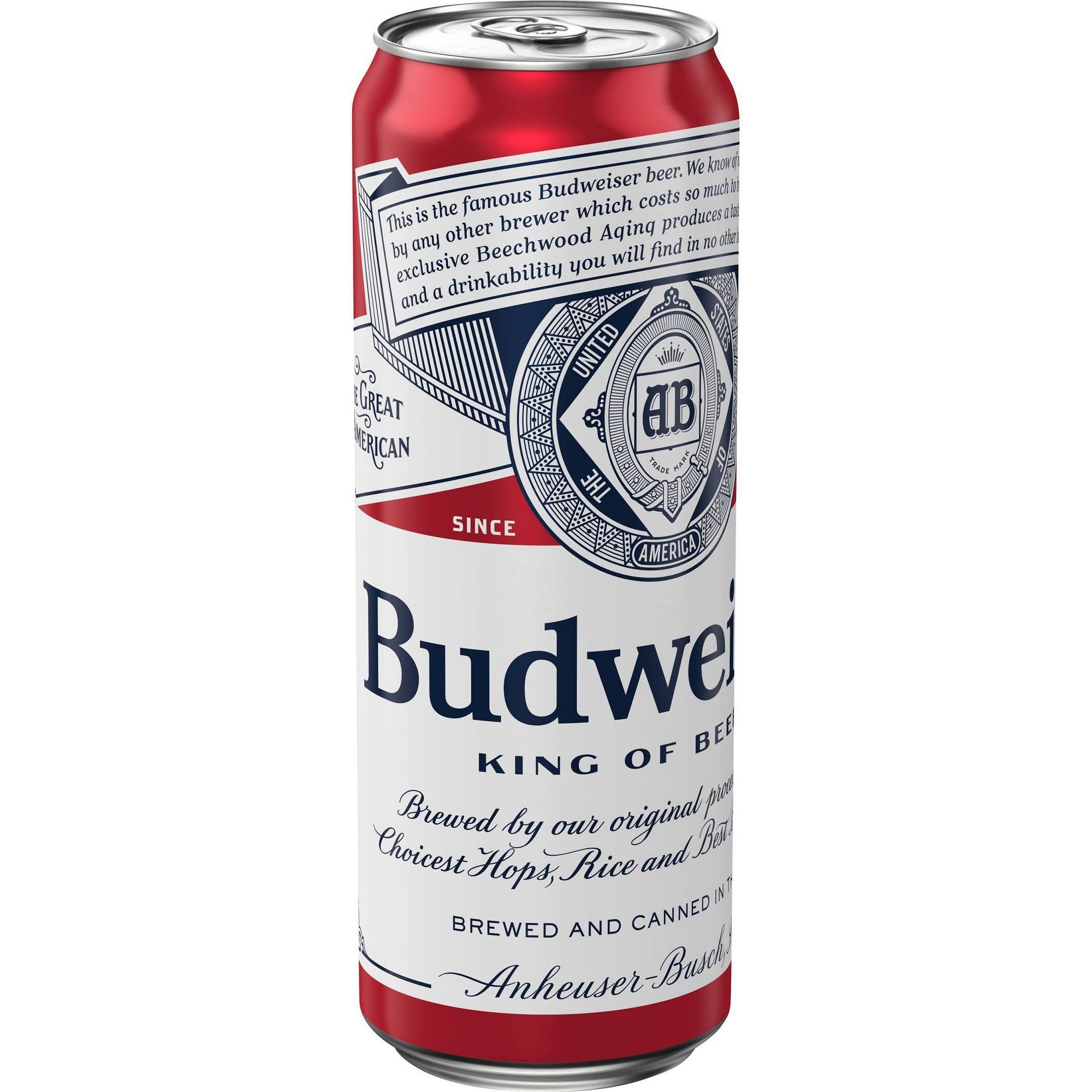 Budweiser Beer - 25oz