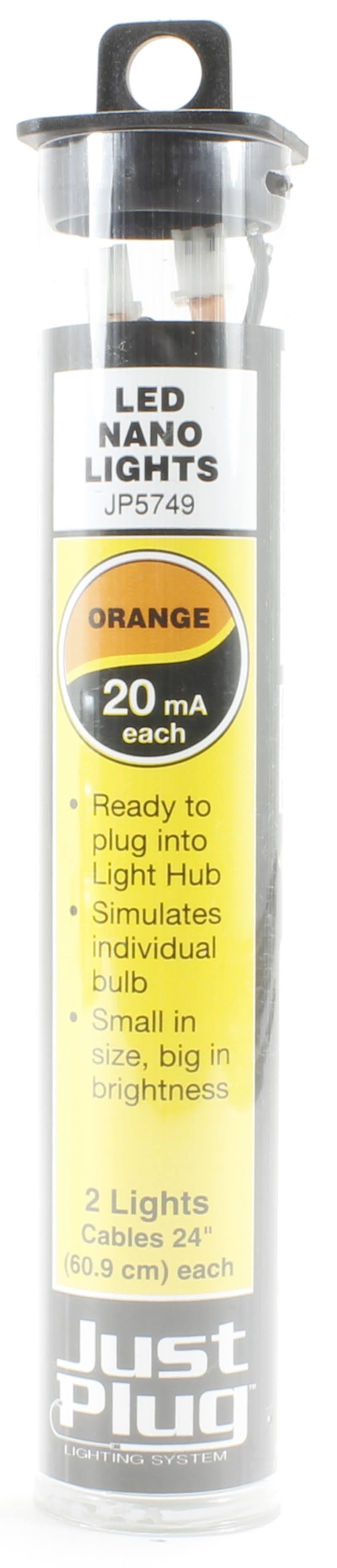 Woodland Scenics Jp5749 Just Plug Nano Led Lights - Orange