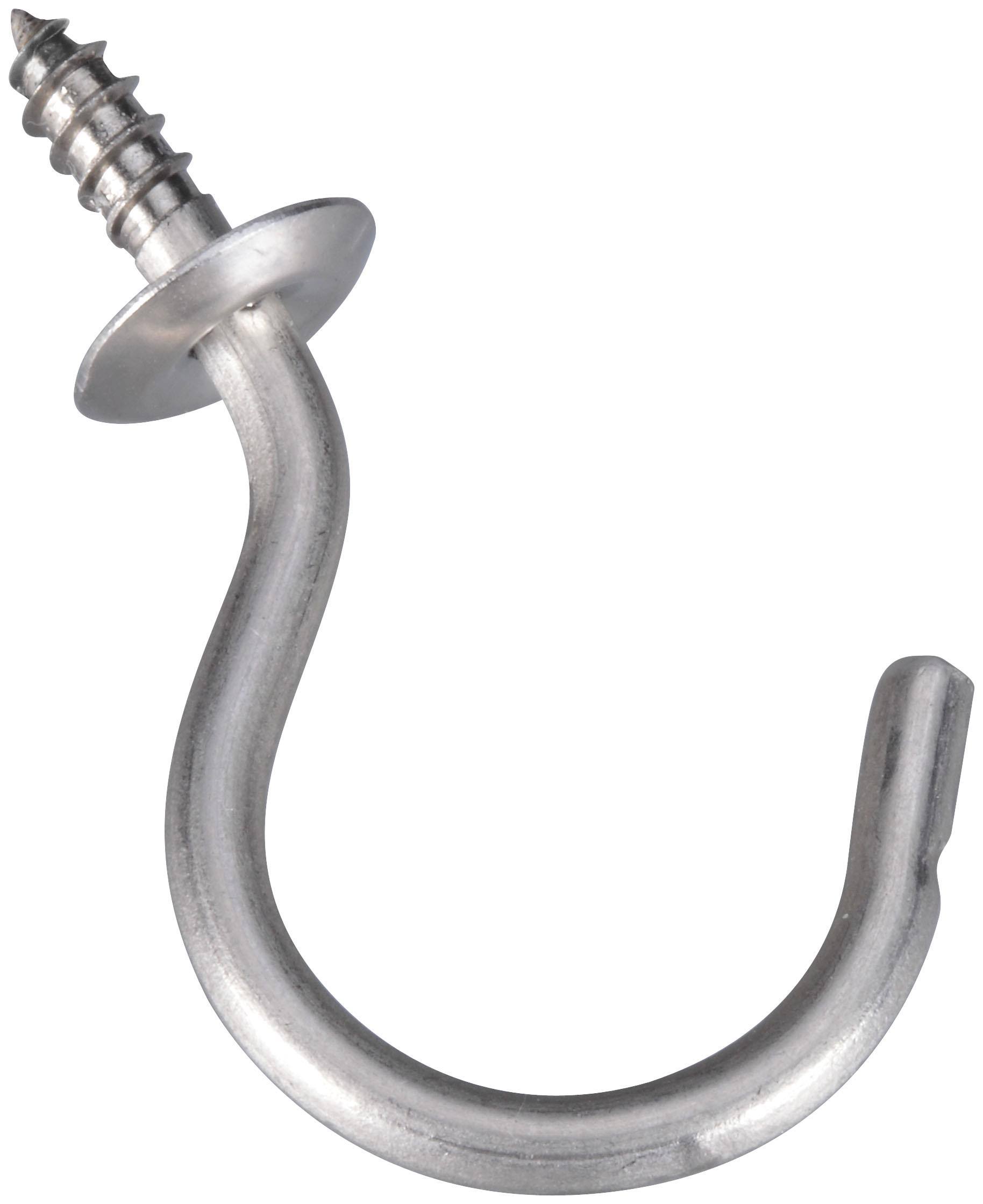 National Hardware Stainless Steel Cup Hook - 1 1/2"