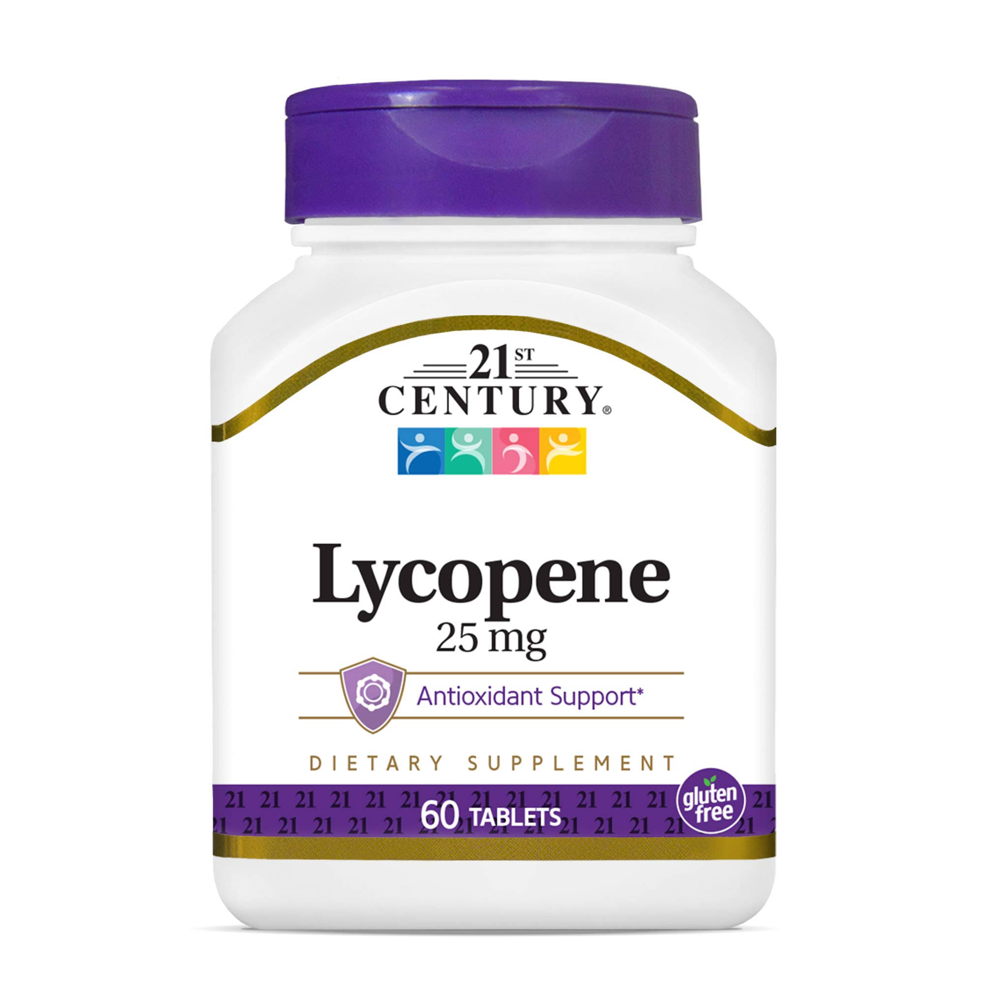 21st Century Lycopene Dietary Supplement - 25mg, 60 Tablets