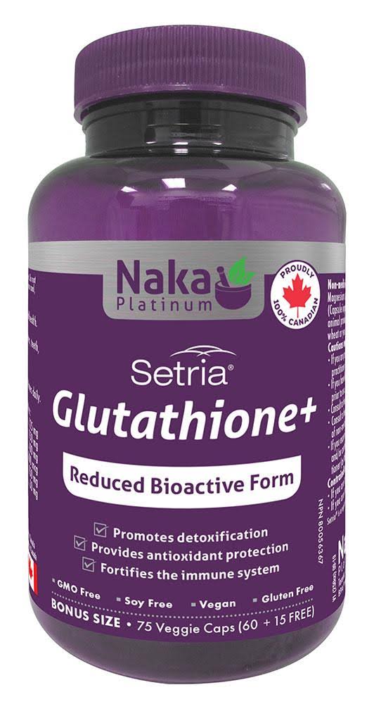 NAKA Platinum Setria Glutathione (75 caps)