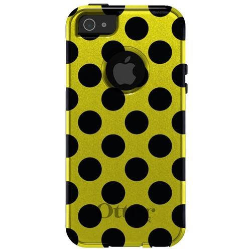 ChargersAndCases Custom Black OtterBox Commuter Series Case for Apple iPhone 5 / 5S / SE - Black