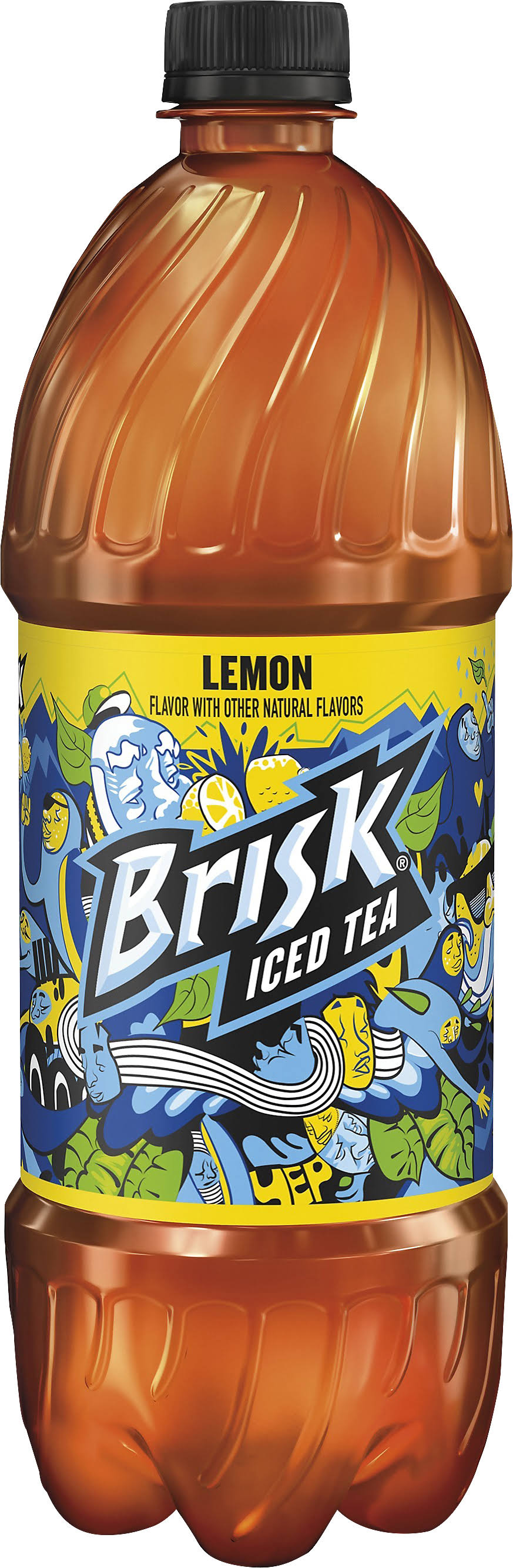 Brisk Iced Tea 1 Ltr Lemon Pet Bottle Wholesale, Cheap, Discount, Bulk (Pack of 15)