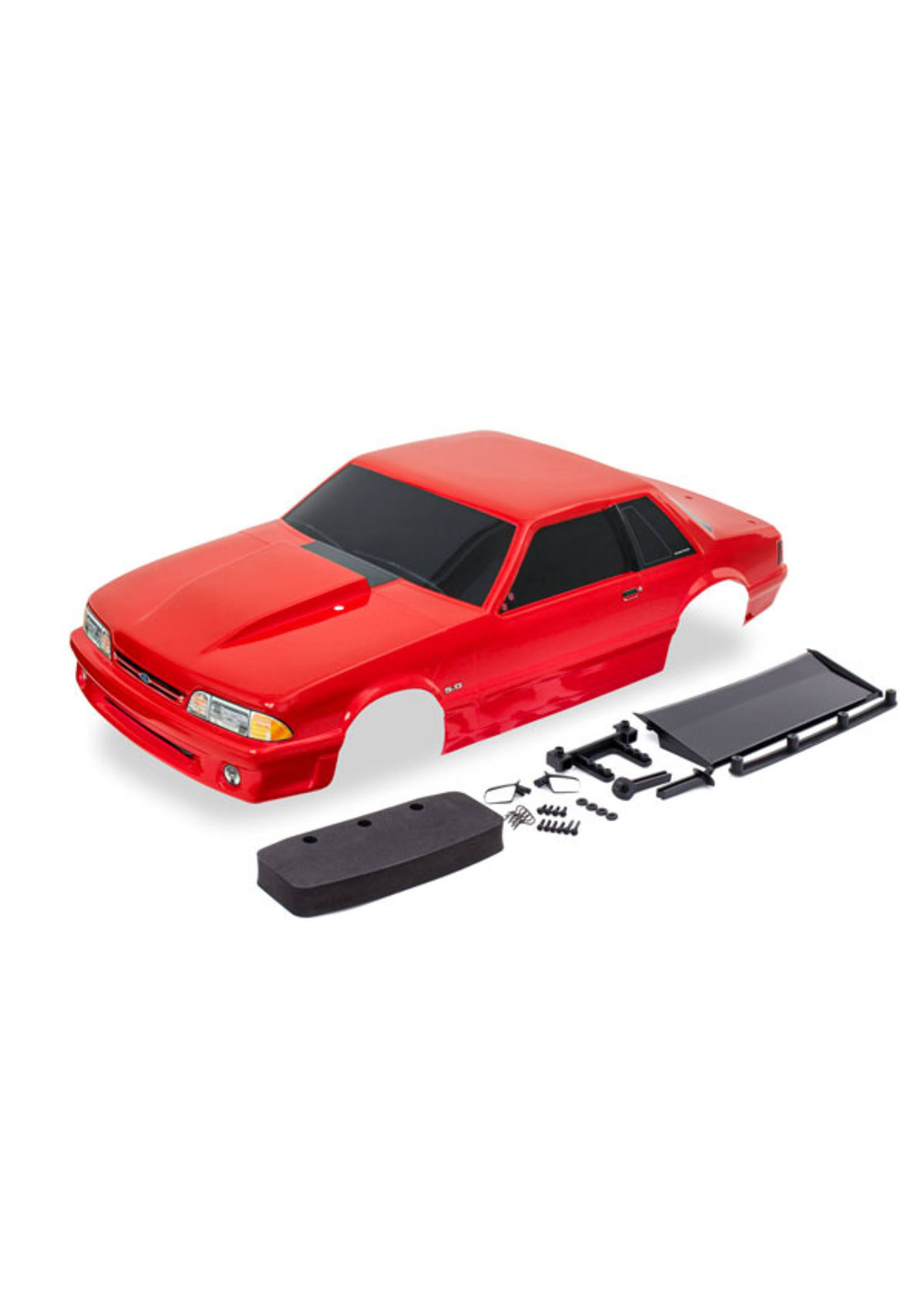 Traxxas 9421R - Ford Mustang Fox Body - Red