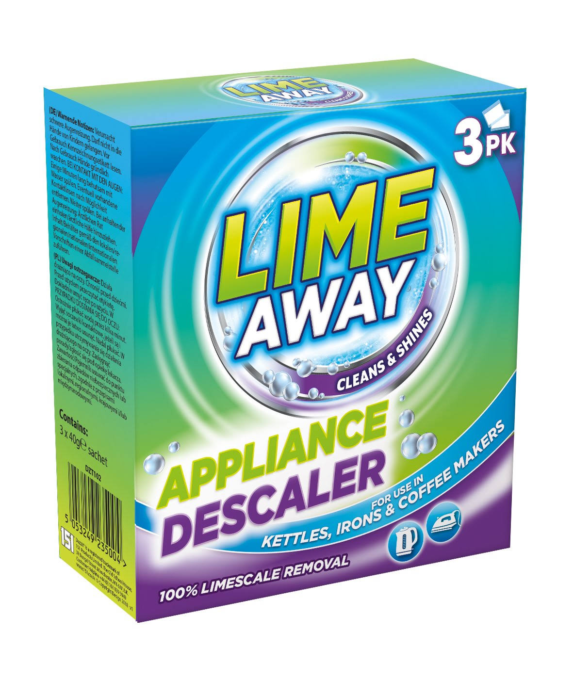 Lime Away Lime Scale Remover Supplies: Four-piece Lime Scale Remover Set