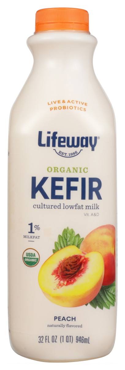 Lifeway Organic Low Fat Kefir - Peach