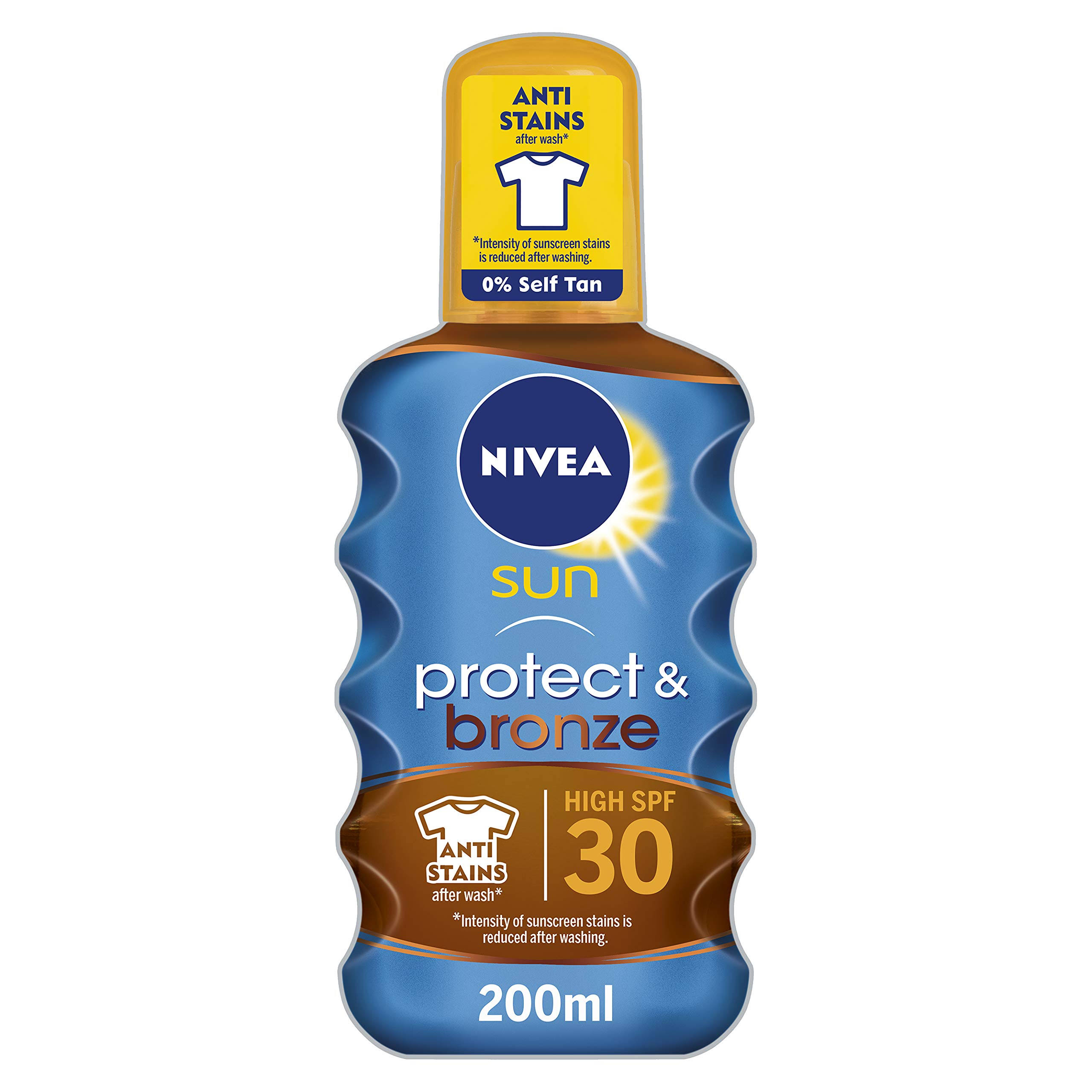 Nivea Protect and Bronze Oil Spray - SPF 30, 200ml