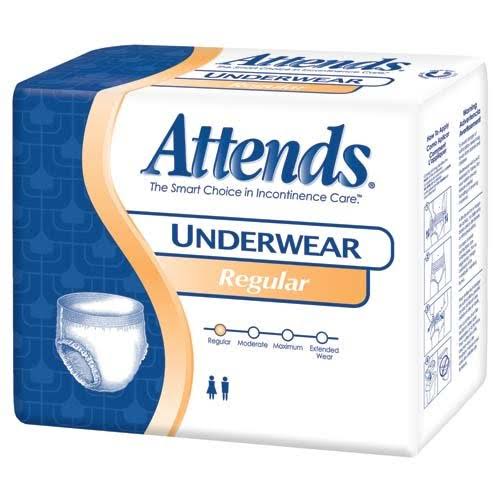 Attends APV40 Unisex Regular Absorbency Incontinence Underwear - X-Large, 14ct
