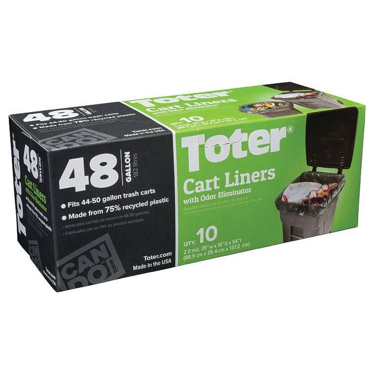 Toter Outdoor Trash Can Liner - 48gal