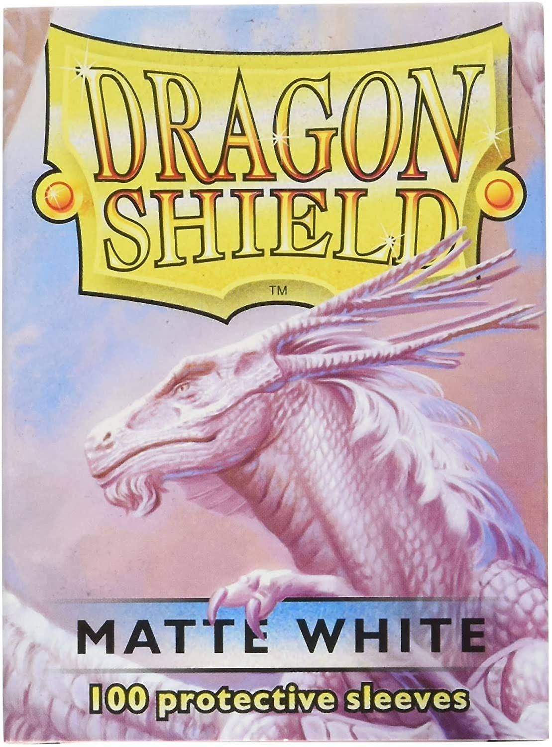Dragon Shield Matte Sleeves - White