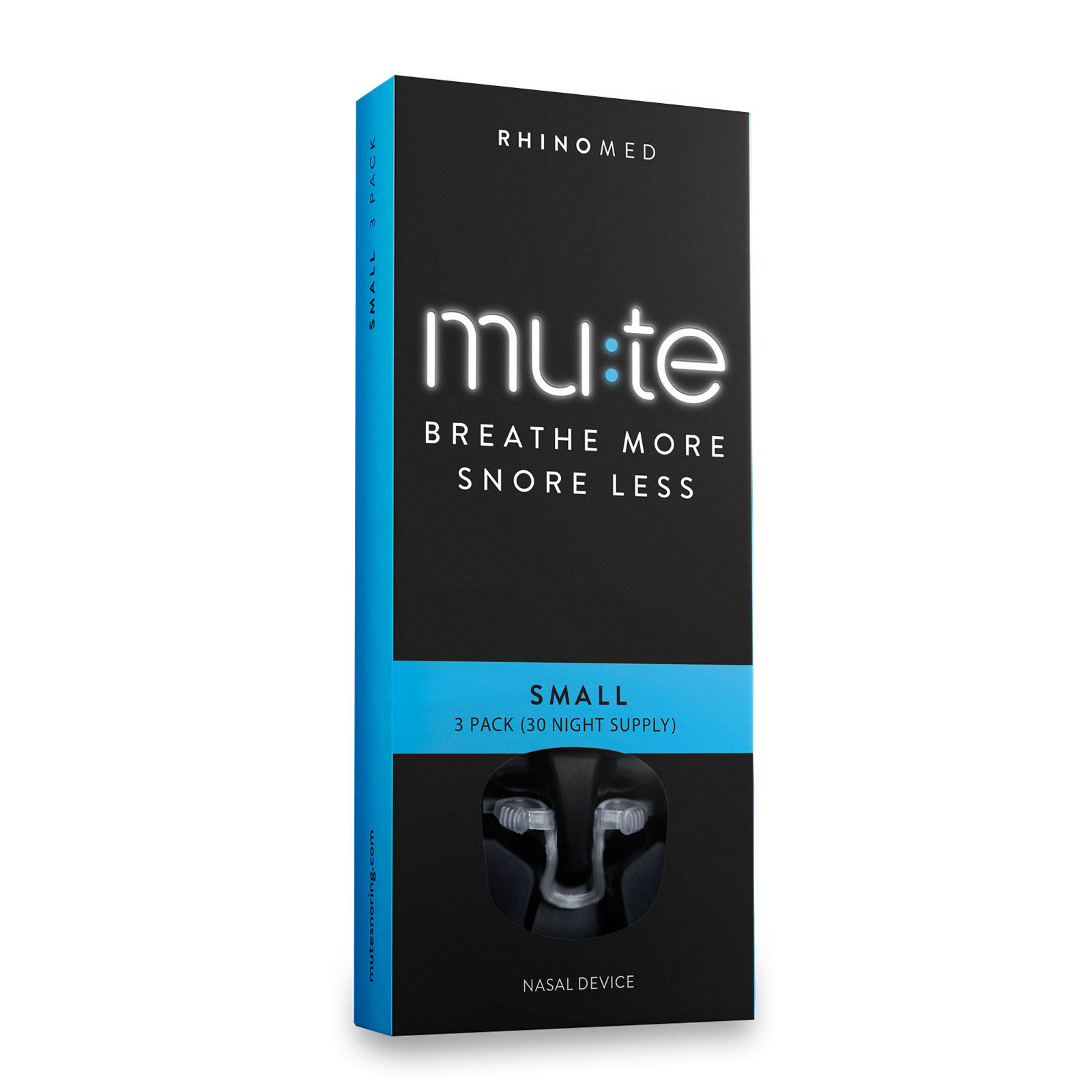 Rhinomed Mute Nasal Device - Small, 3pk