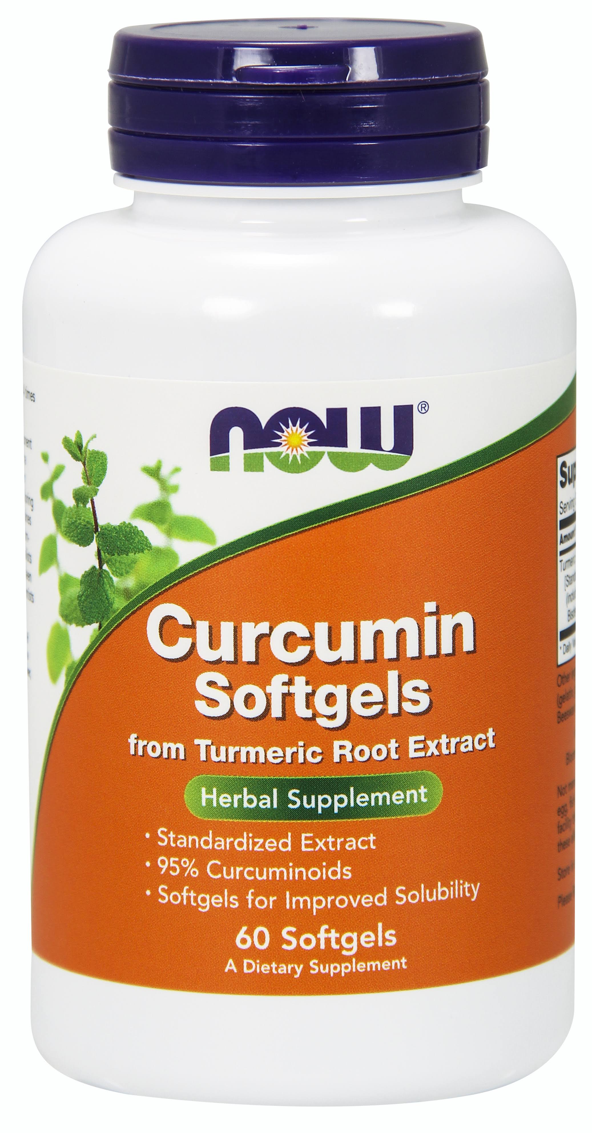 Now Foods Curcumin - 60 Softgels