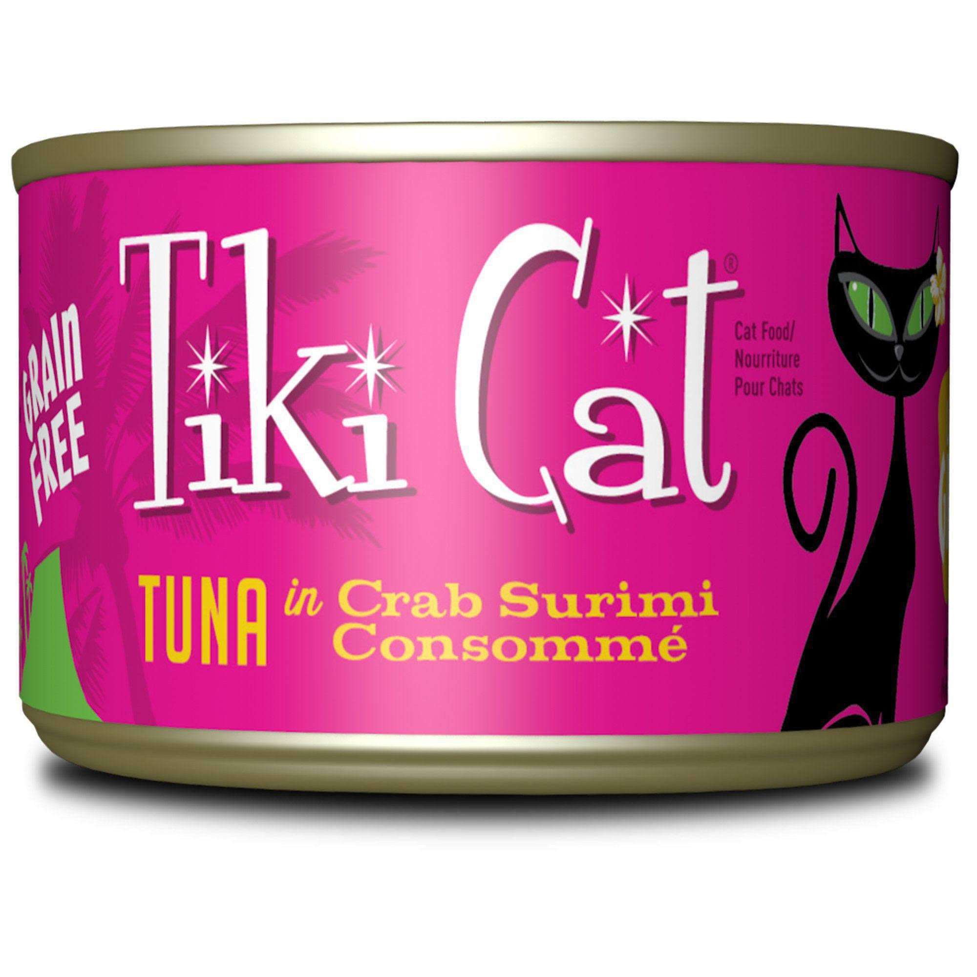 Tiki Cat Lanai Grill - Tuna & Crab Surimi - 6 oz