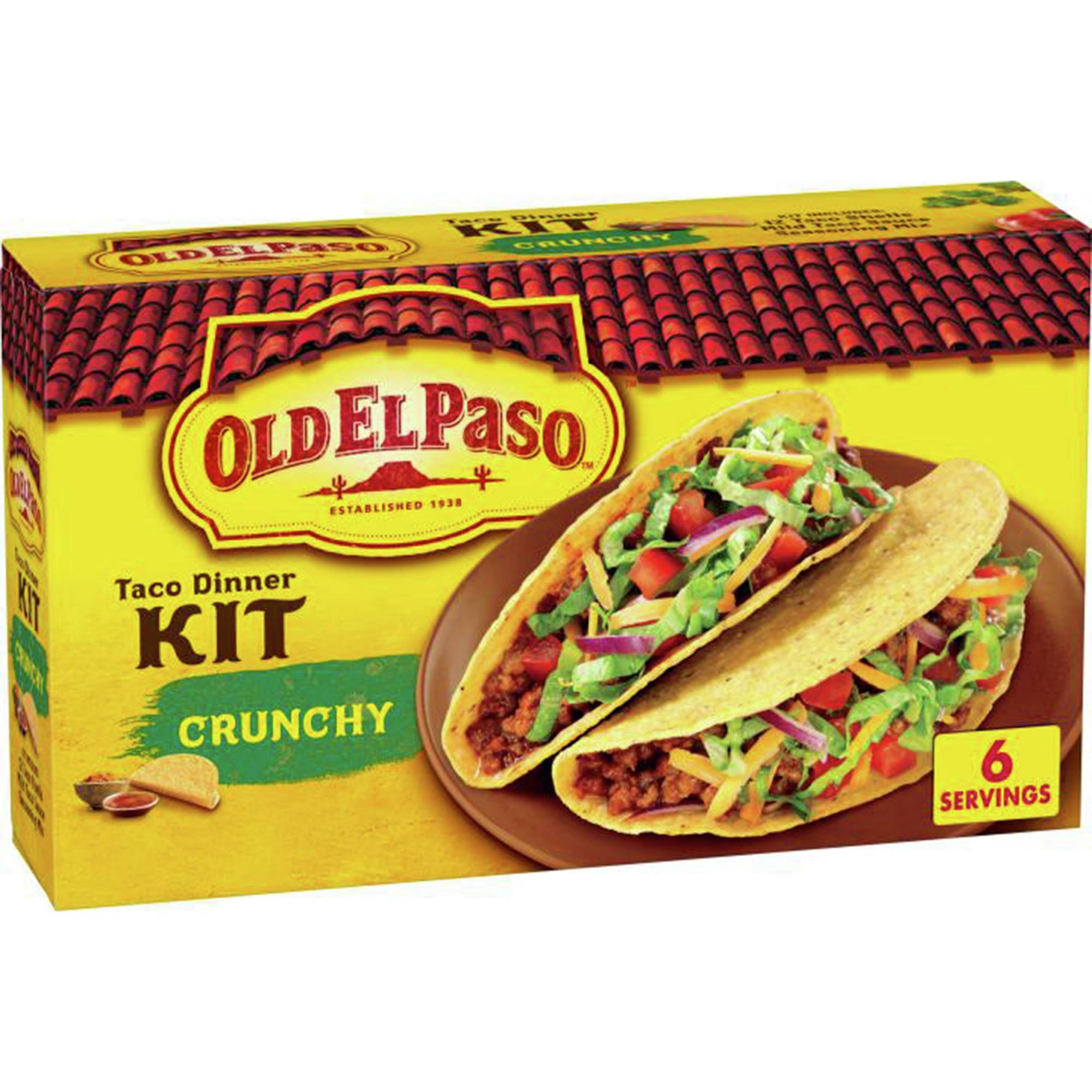 Old El Paso Crunchy Taco Dinner Kit - 8.8oz