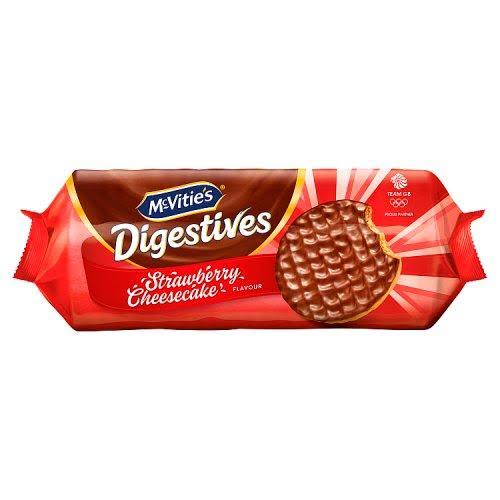 Mcvities Chocolate Digestives Strawberry Cheesecake to Canada