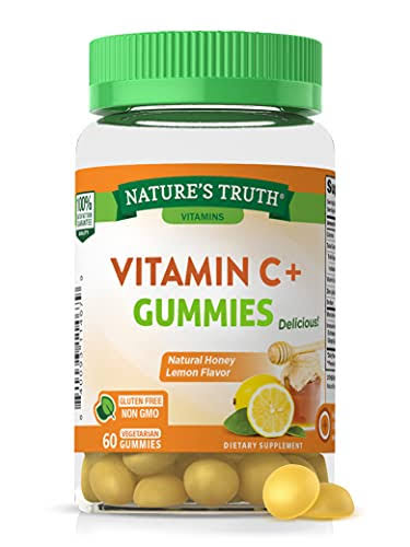 Vitamin C Immune Support Gummies | 60 count | with Zinc and Manuka Hon