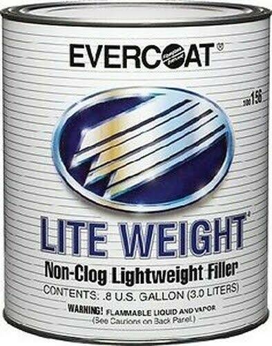 New Lite Weight Body Filler Evercoat 100157 Quart. evercoat. Boats Parts & Maintenance. 023289001575.