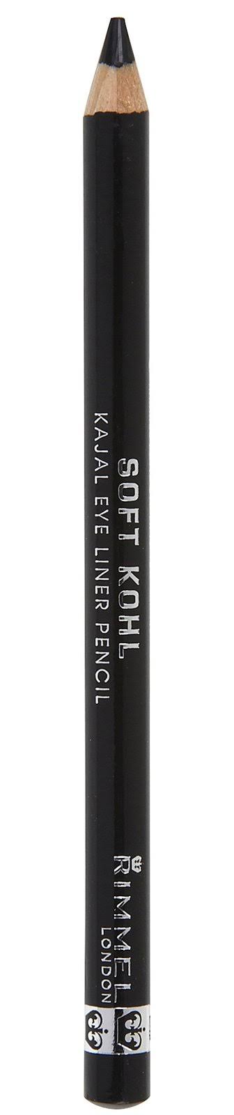Rimmel London Soft Kohl Kajal Eye Liner Pencil - 061 Jet Black, 1.2g