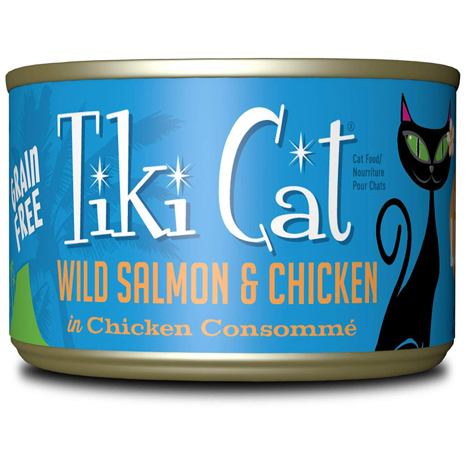 Tiki Cat Napili Luau Wild Salmon & Chicken Cat Food | 6 oz