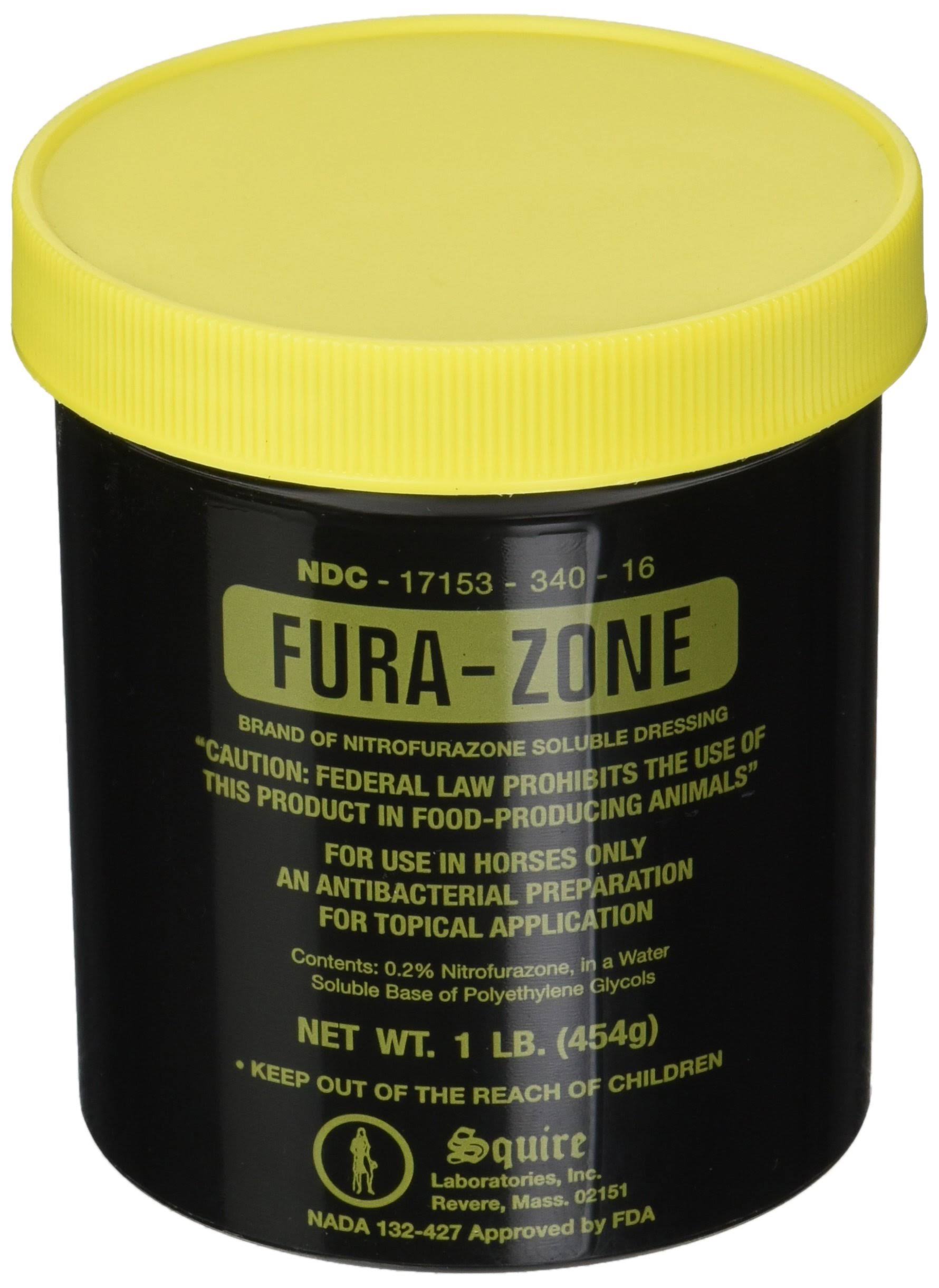 Durvet Squire Fura-zone Horse Ointment - 1lb