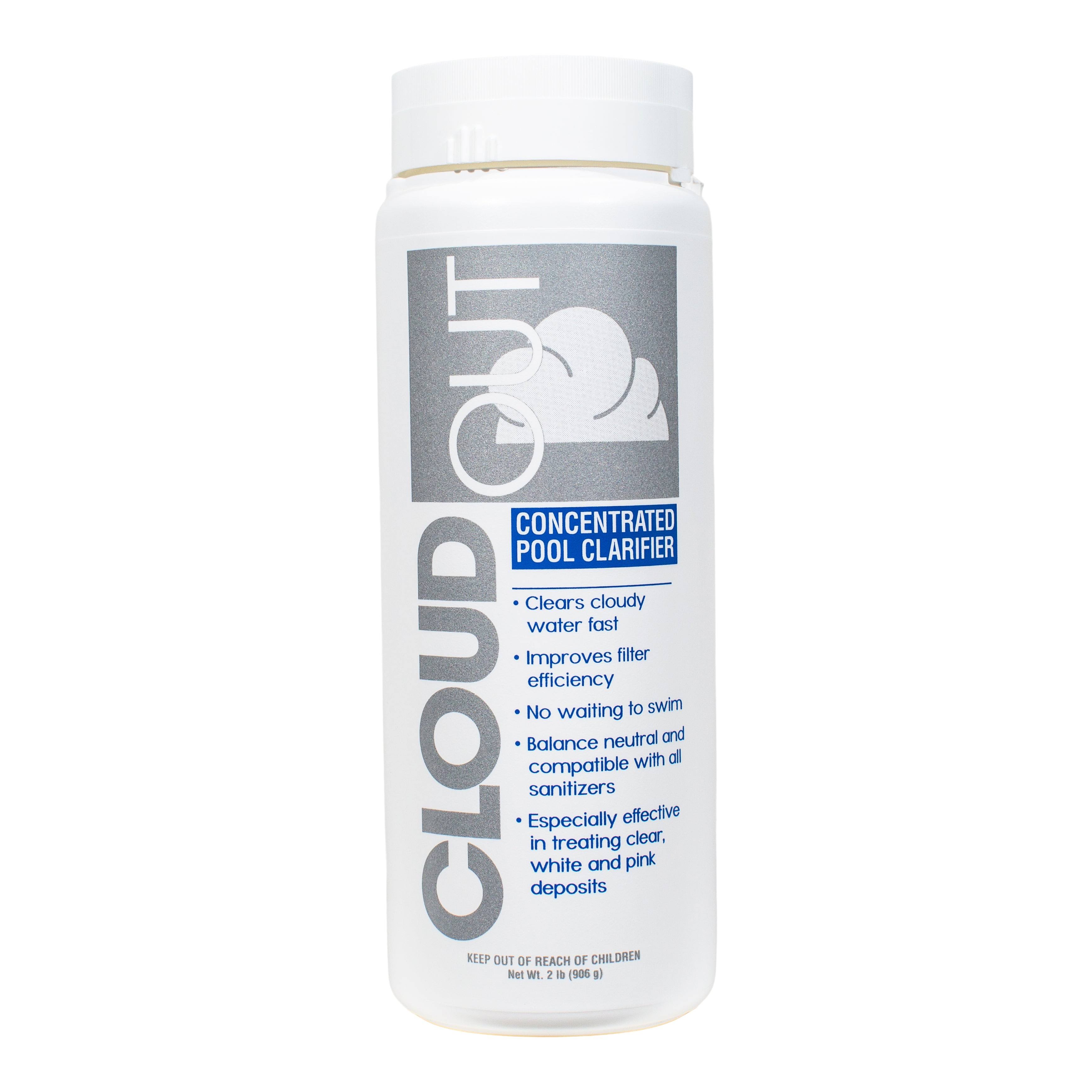 Cloud Out Concentrated Swimming Pool Water Clarifier - 2 LB