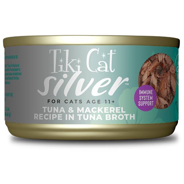 Tiki Cat 2.4oz Silver Tuna & Mackerel