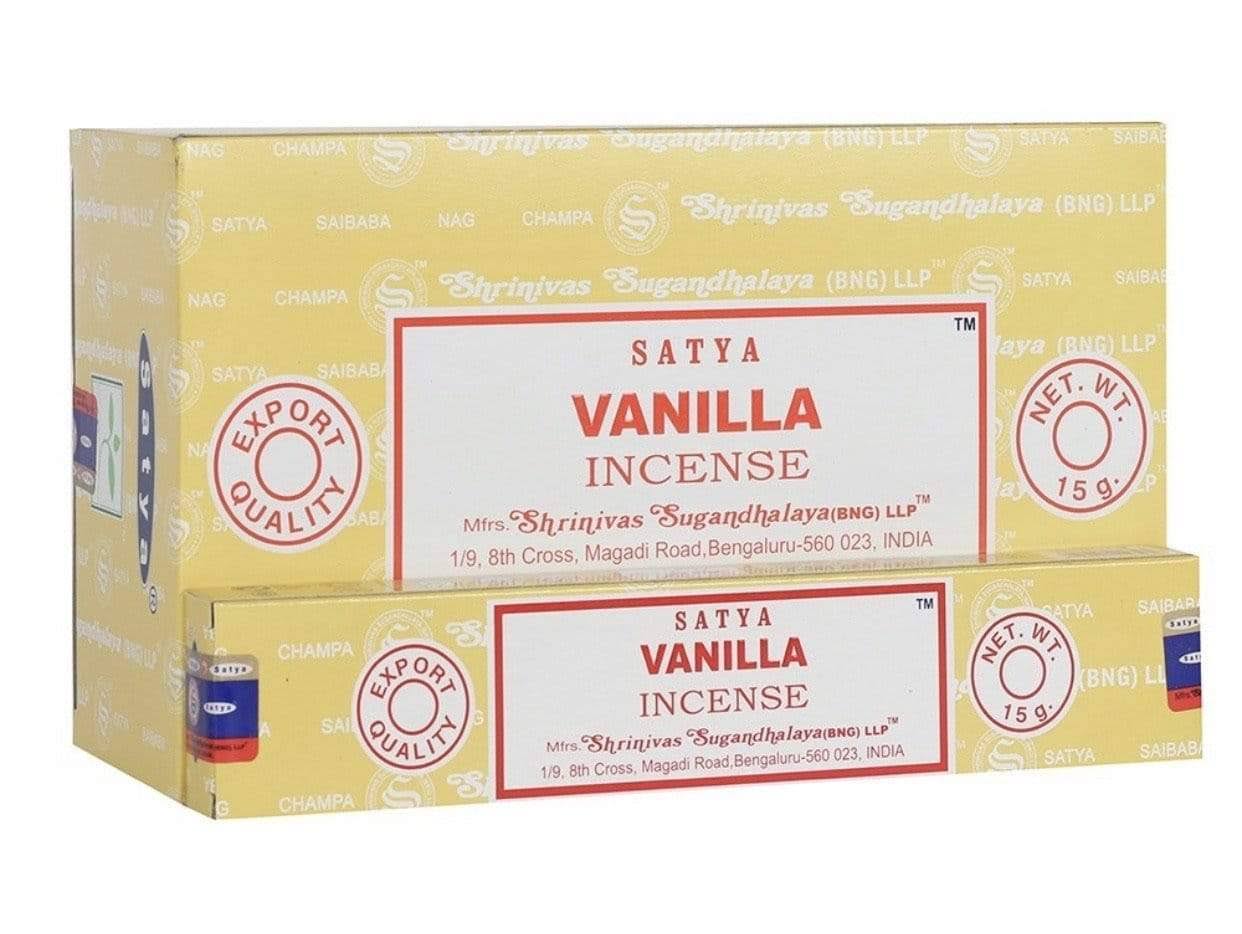 Satya Incense Sticks : Vanilla 15g