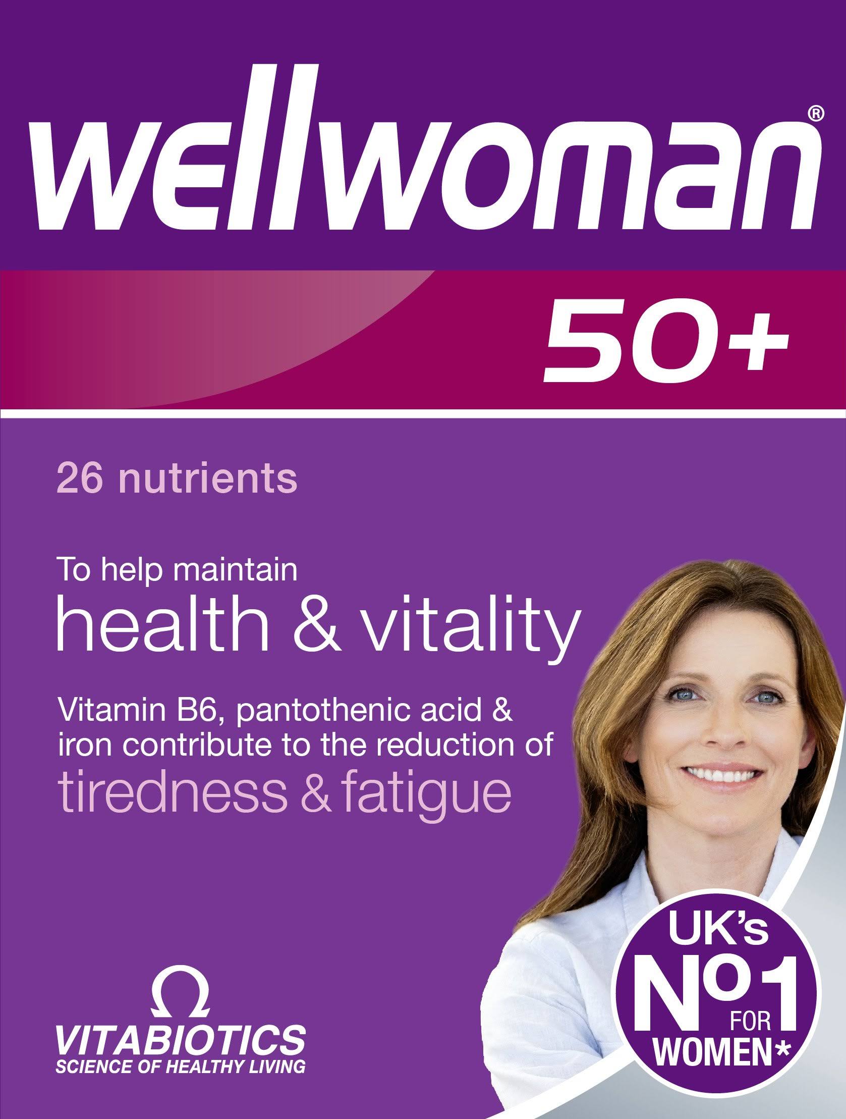 Vitabiotics Wellwoman 50+ Advanced Mineral & Suppliments - 30 Pack
