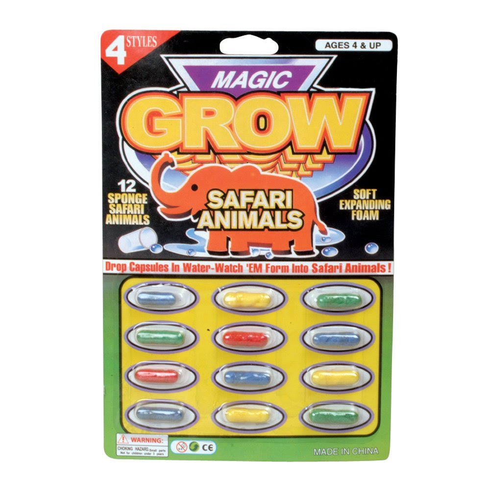 Magic Growing Animal Capsules | Rhode Island Novelty | Collectibles