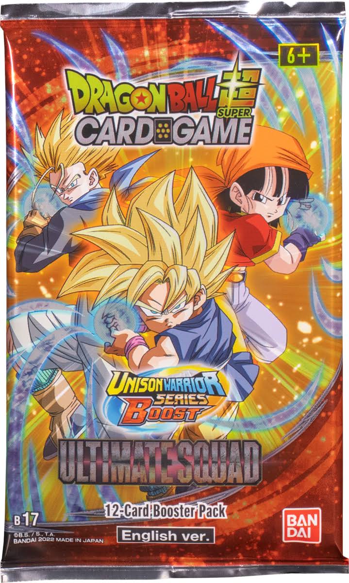 Dragon Ball Super Card Game Series Boost Ultimate Squad UW8 Booster Pack
