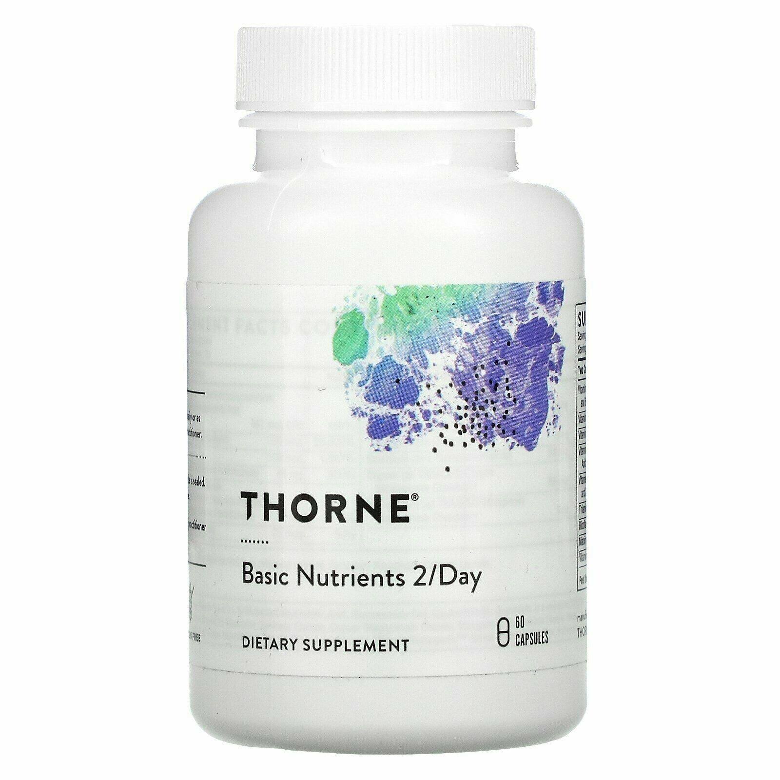 Thorne Research Basic Nutrients 2/Day 60 Capsules