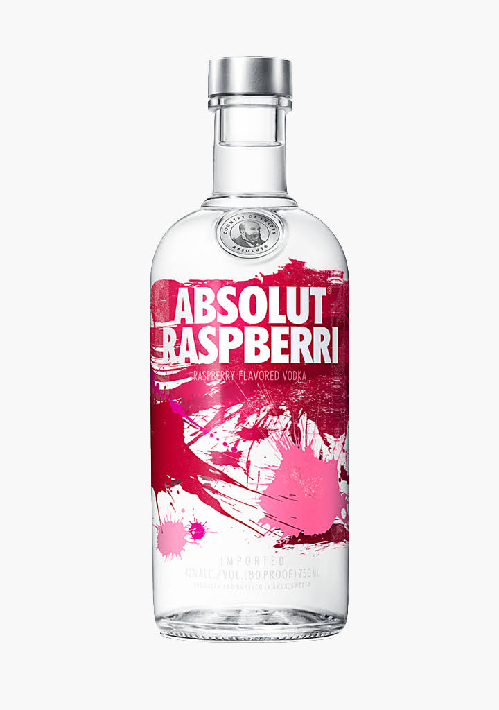 ABSOLUT Vodka - Raspberri, 750ml