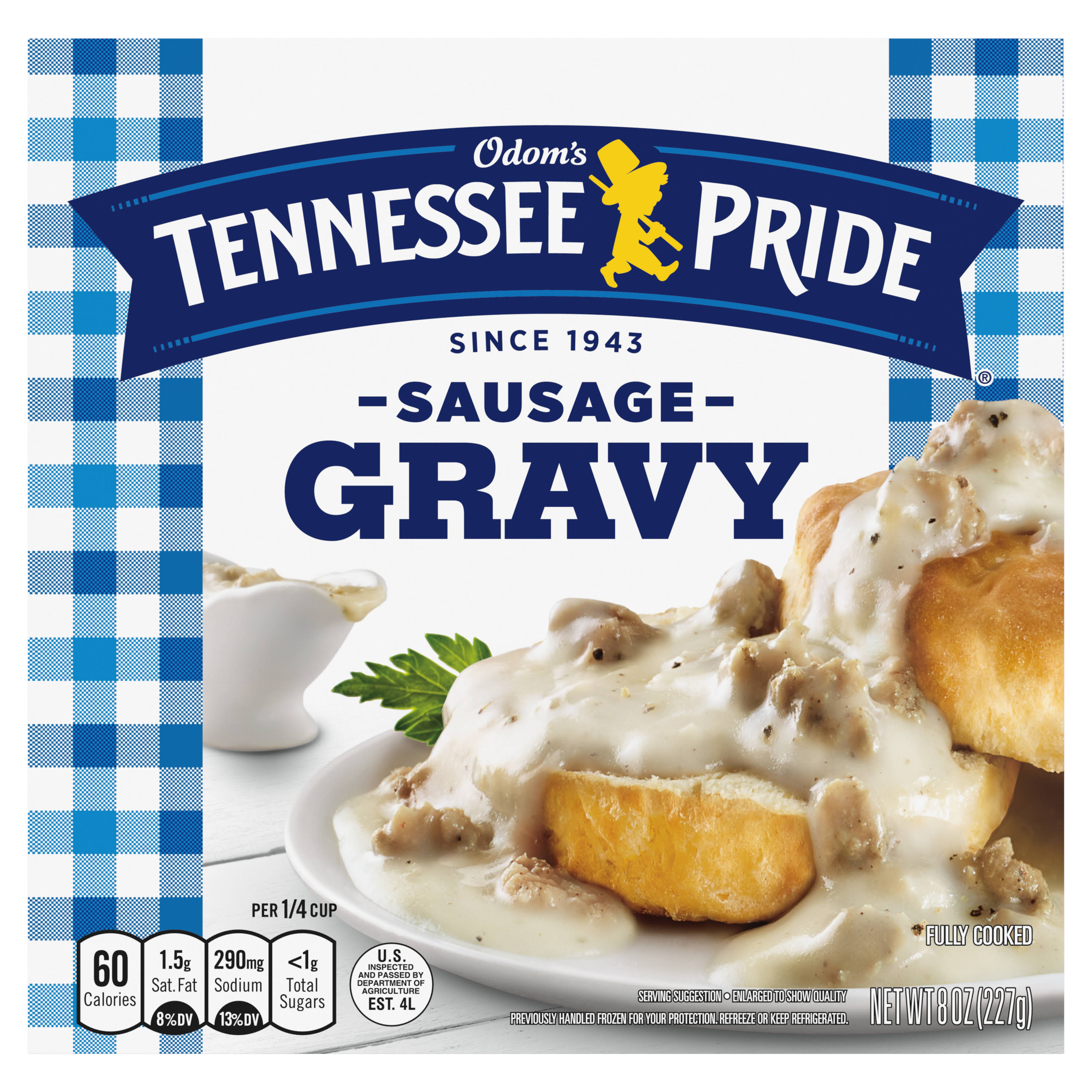 Tennessee Pride Gravy, Sausage - 8 oz