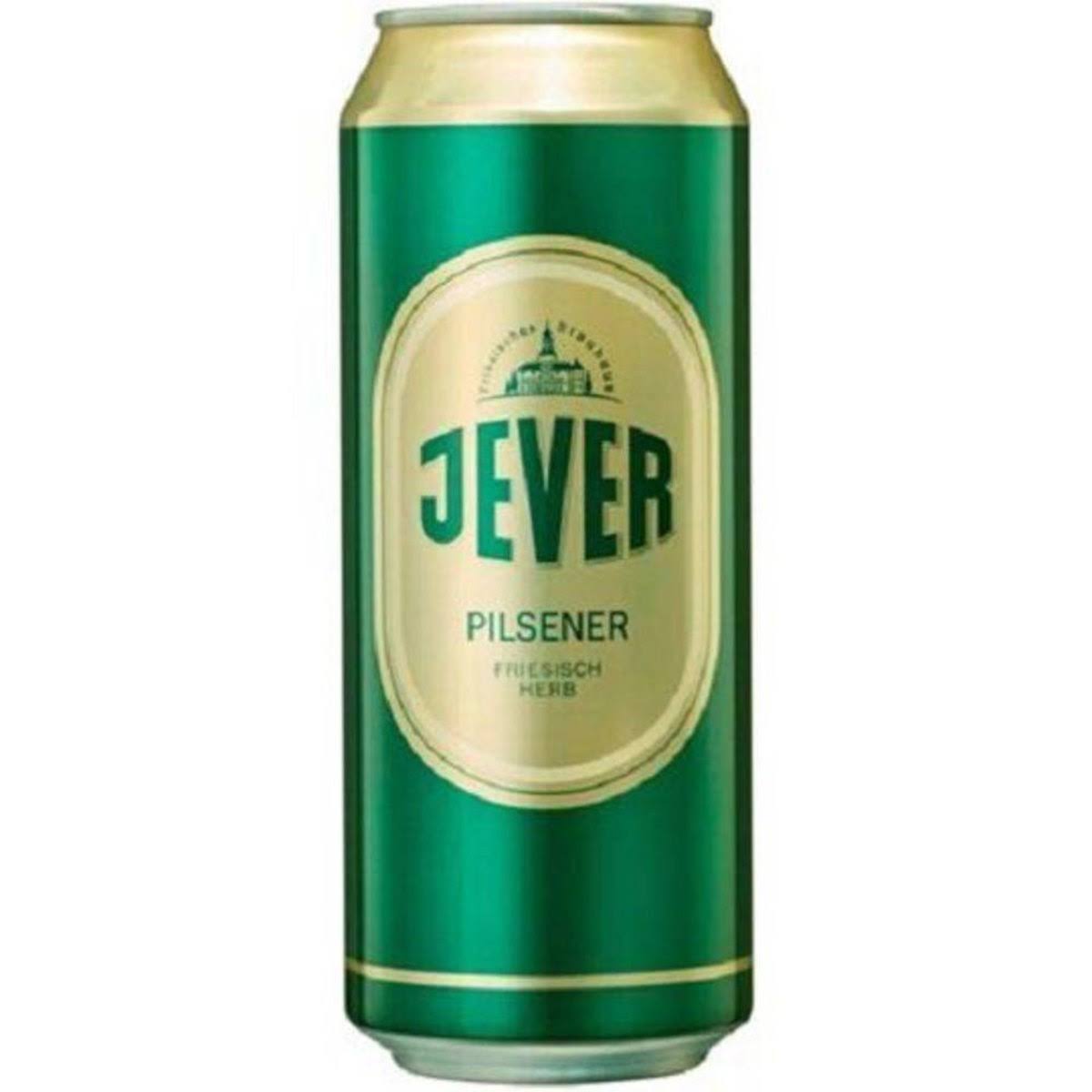 Jever Pilsner 6/4pk Can 16.9oz