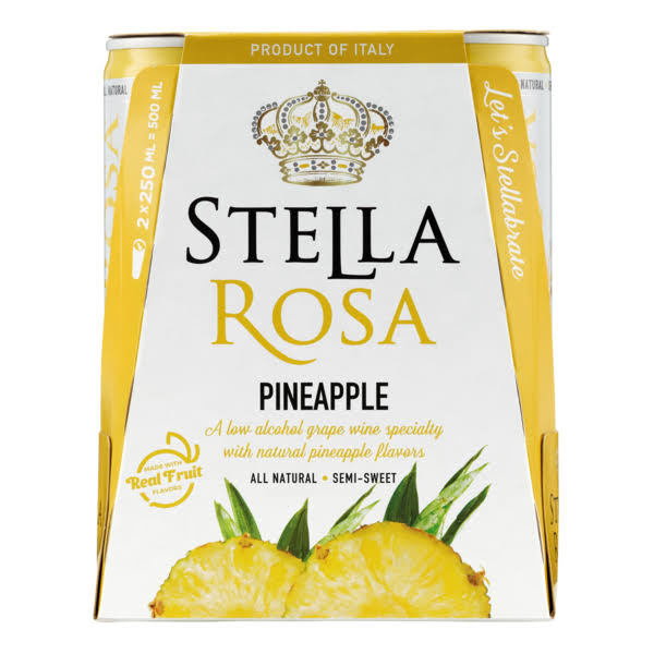 Stella Rosa Pineapple - 2 pack, 250 ml cans