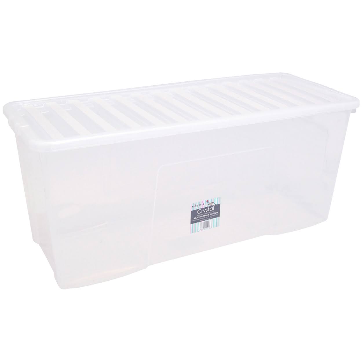 Crystal Box with Lid - Clear