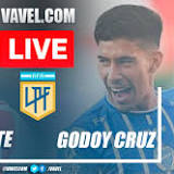 River vs Godoy Cruz LIVE, I followed the minute by minute of the match for the Professional League
