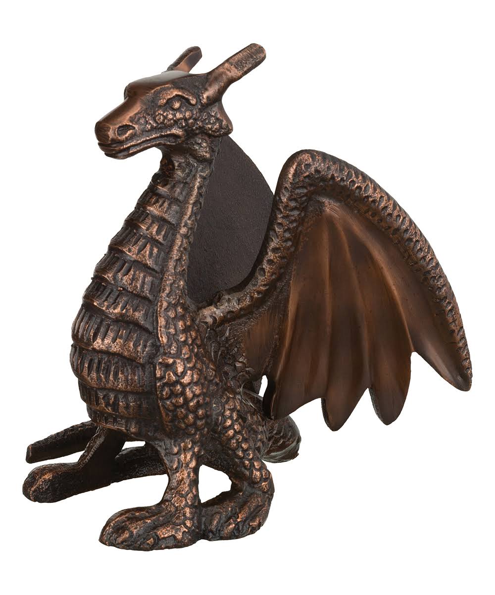 Regal Art & Gift Bronzetone Wing-Up Dragon Fantasy Metal Figurine One-Size