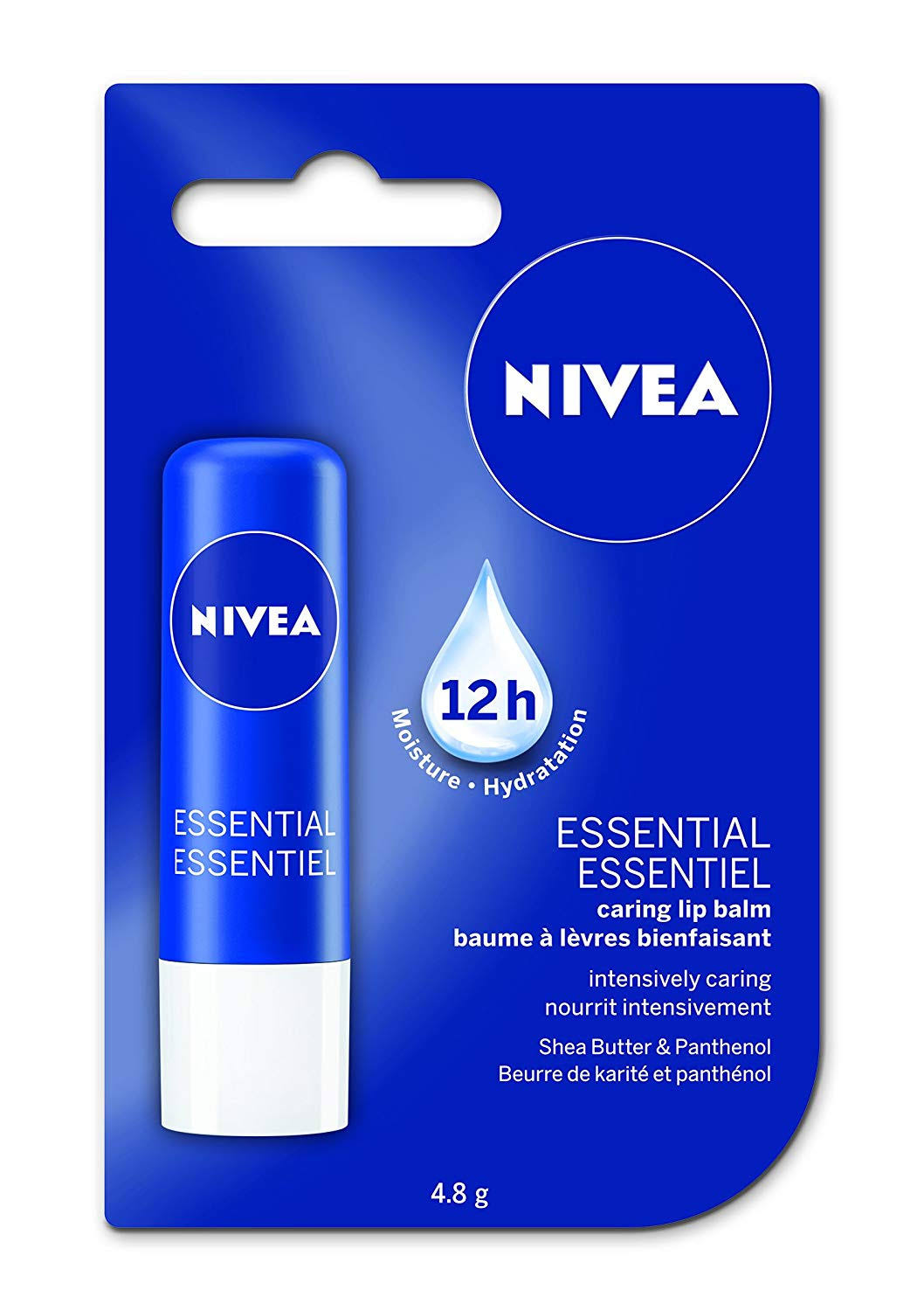 Nivea Essential Lip Care - 4.8g