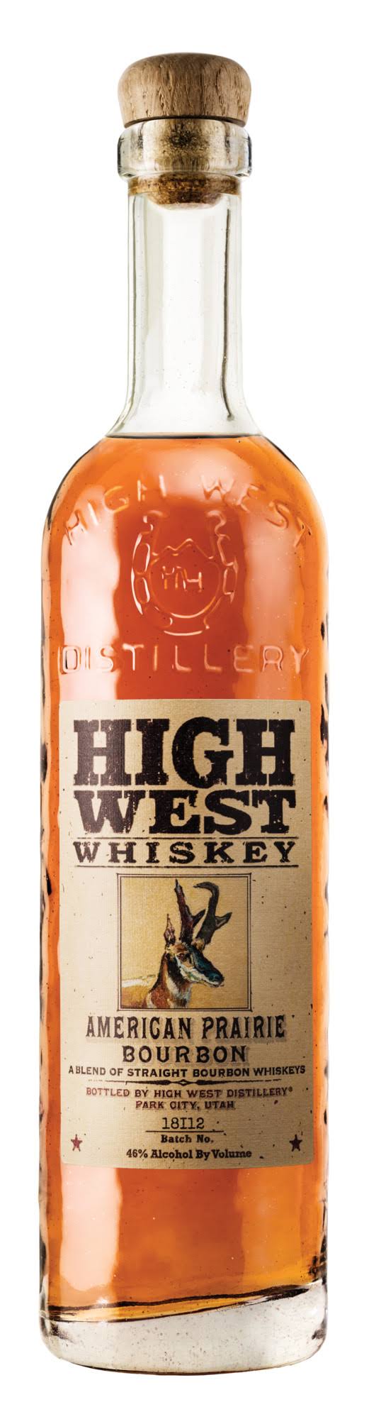 High West Whiskey - 750 ml bottle