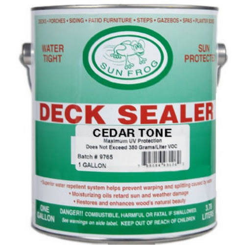 Sun Frog Deck Sealer - Cedar Tone, 1gal