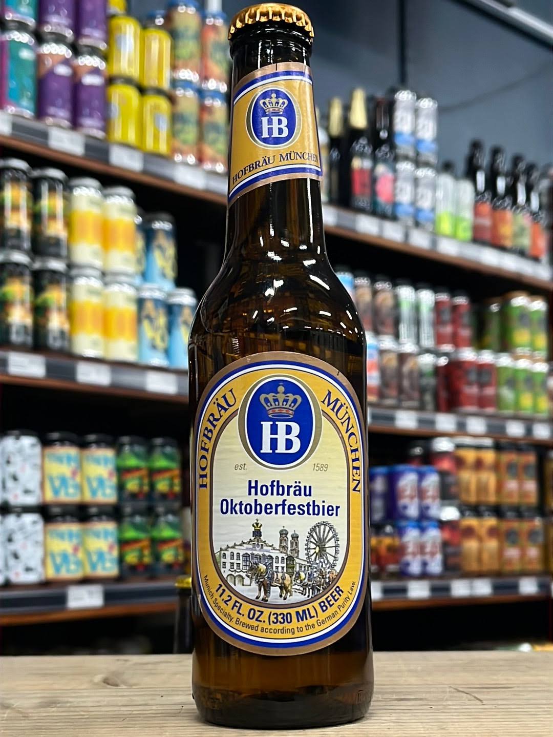 HB Hofbrau Oktoberfest Lager - 16.9 fl oz bottle