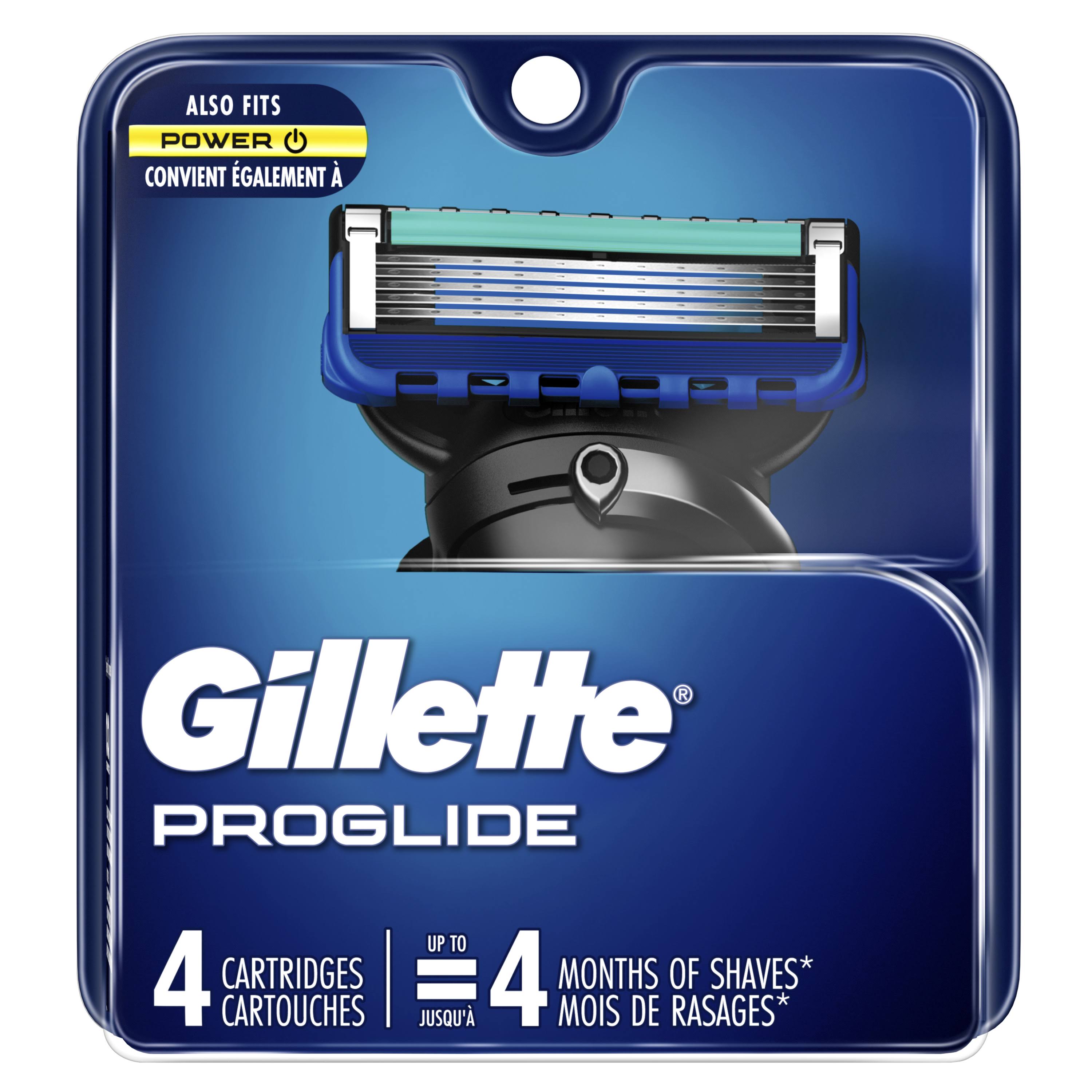 Gillette Fusion Proglide Cartridge - 4ct