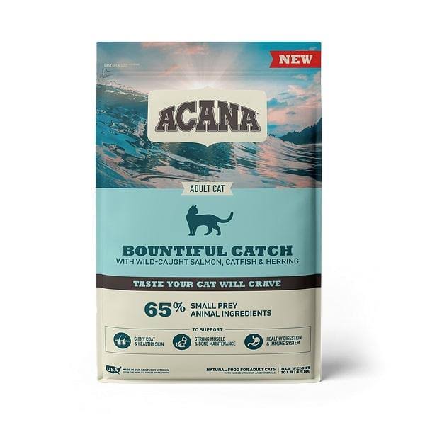 Acana Bountiful Catch Dry Cat Food, 10-lb